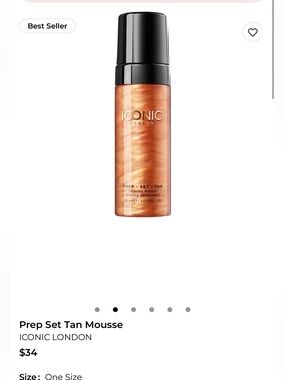 Iconic London prep set tan mousse in original
